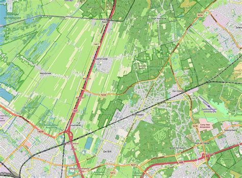 Open Streetmap voor De Bilt - Online Museum de Bilt