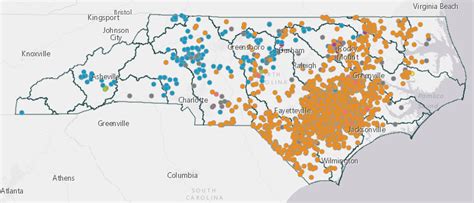 Monday map time: Every permitted pig, cow and chicken operation in NC ...