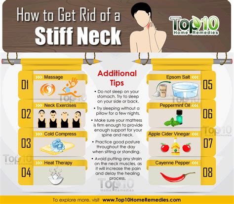 How to Get Rid of a Stiff Neck | Top 10 Home Remedies