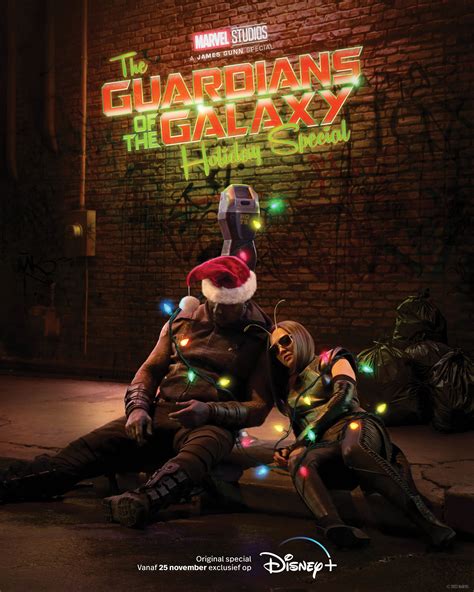 Guardians of the Galaxy Holiday Special Poster: Mantis & Drax Get Cheery