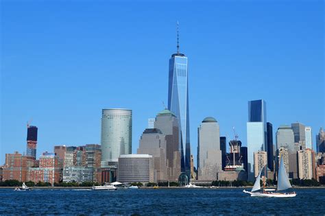 Downtown Manhattan as seen from Jersey City | Downtown manhattan ...