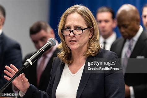 Queens District Attorney Melinda Katz speaks at Attorney General ...