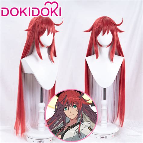 【Ready For Ship】DokiDoki Game Guilty Gear Cosplay Jack-O Wig Red Long – dokidokicosplay