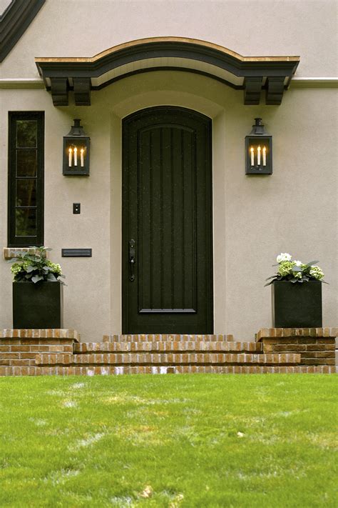 Laurelhurst House Front Door Elevation – Cella Architecture | Residential Architect Portland, Oregon