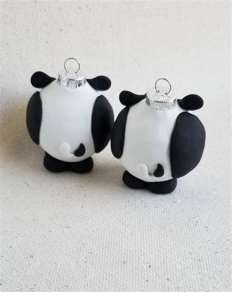 Cow Christmas Ornaments - Etsy