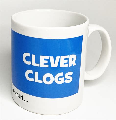 Clever Clogs with definition mug – Character Shop