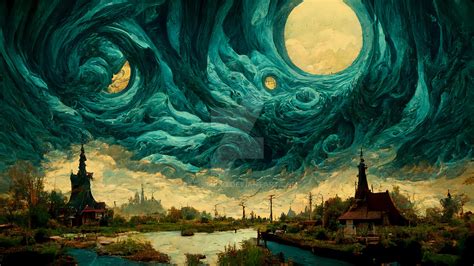 The Sky of Vincent Van Gogh (day13) by 1st-Studio on DeviantArt