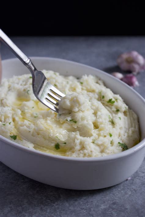 Cream cheese garlic mashed potatoes, mashed potatoes, potatoes, recipe ...