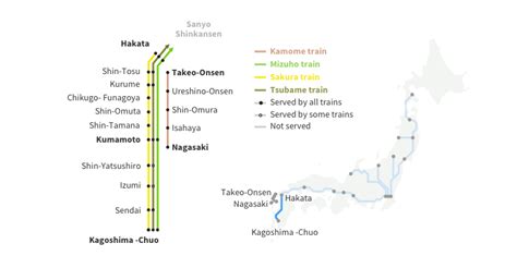 The Kyushu Shinkansen line | JRailPass