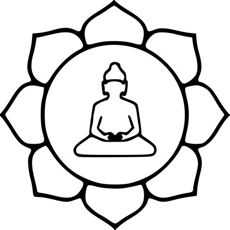 Buddhism Symbol Cliparts: Depicting the Core Principles of Buddhism in Art