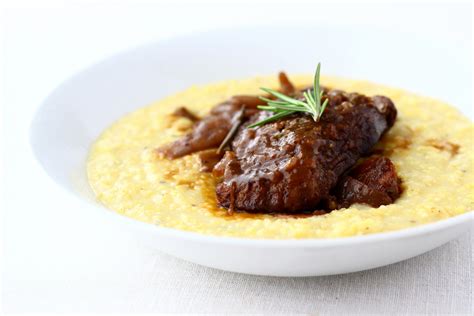 Lamb Osso Buco with Creamy Polenta - Recipe Hearth