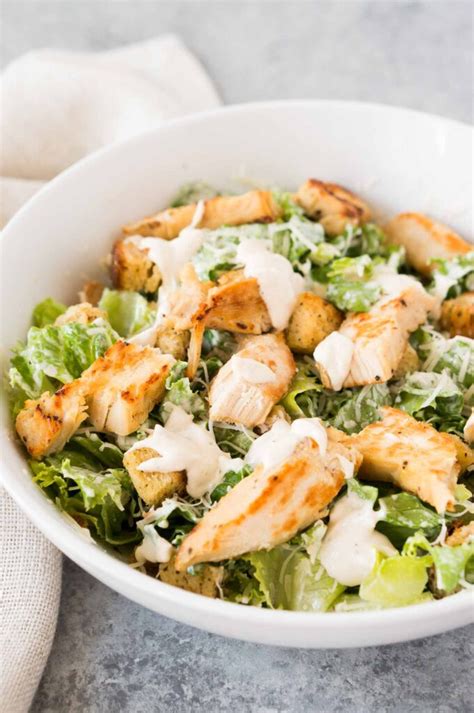 Chicken Caesar Salad - Delicious Meets Healthy