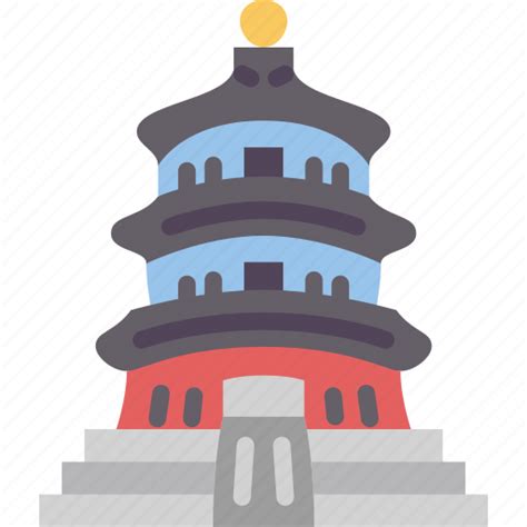 Temple, heaven, ancient, beijing, tourism icon - Download on Iconfinder