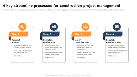 Construction Project Management Powerpoint Ppt Template Bundles PPT Example