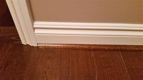 Shoe Molding: Which do you like -- painted or stained (see pics) - DoItYourself.com Community Forums