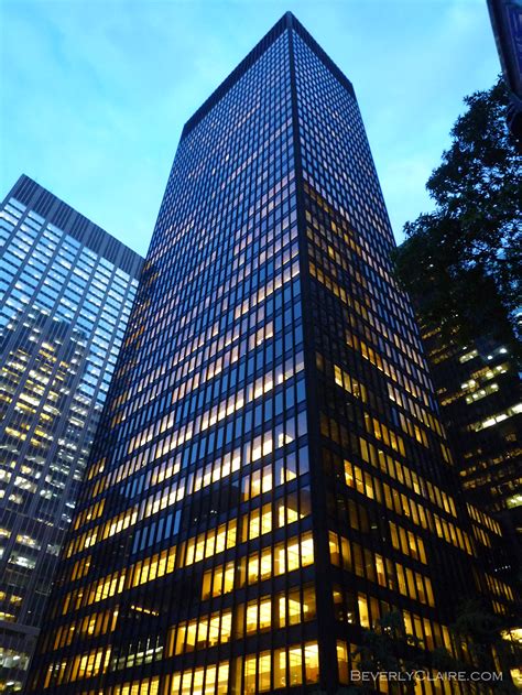 The Seagram Building - Beverly Claire Designs | Beverly Claire Designs