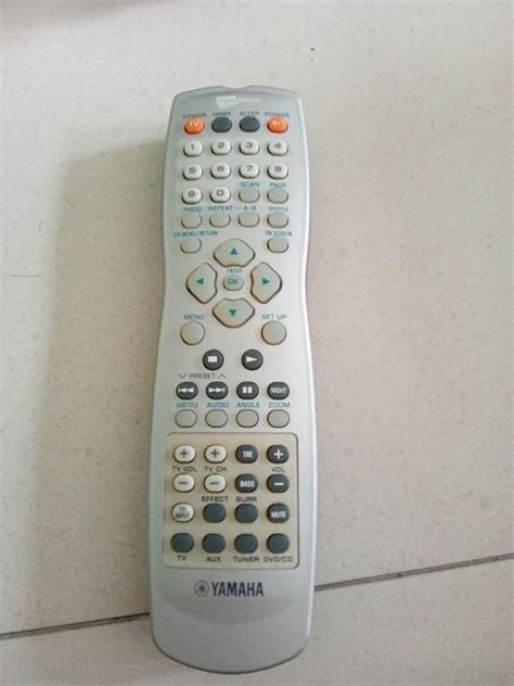 Yamaha remote control, TV & Home Appliances, TV & Entertainment ...