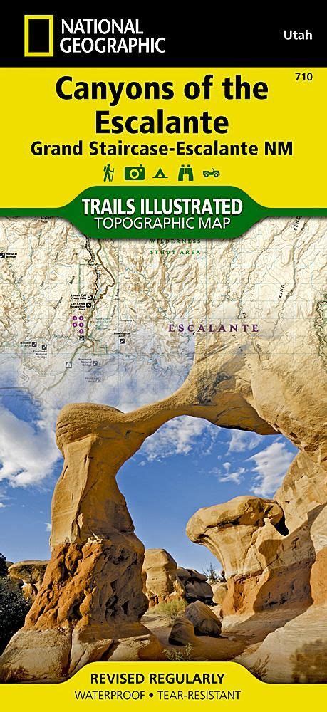 Canyons of the Escalante, Utah by National Geographic Maps | Escalante national monument ...