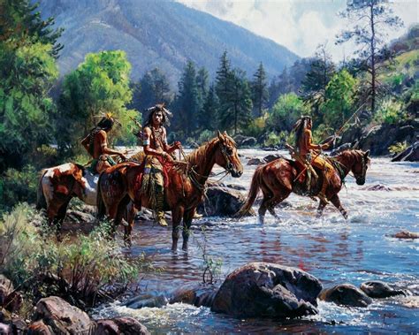 HD Original prints oil paintings on canvas Martin Grelle, Indian river ...