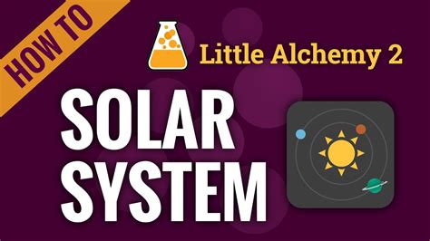 How to make a SOLAR SYSTEM in Little Alchemy 2 - YouTube