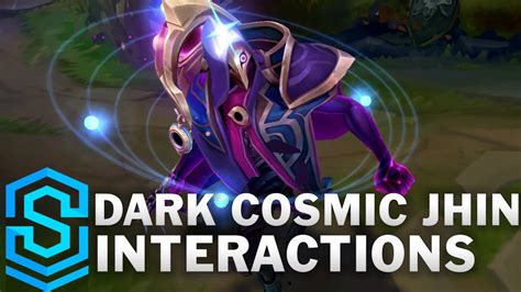 Dark Cosmic Jhin Special Interactions - YouTube