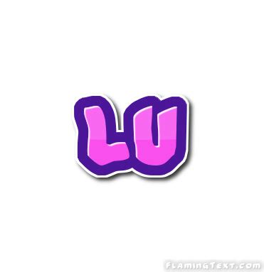 Lu Logo | Free Name Design Tool from Flaming Text