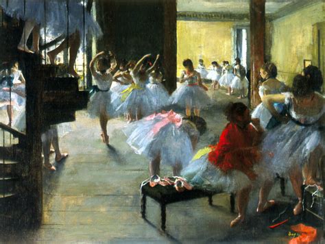 Degas' Dancers: Behind The Scenes, At The Barre : NPR