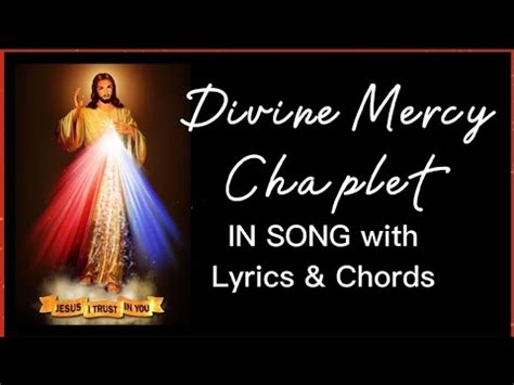 DIVINE MERCY CHAPLET in SONG | New Version by Simple Sheryl | Prayer ...