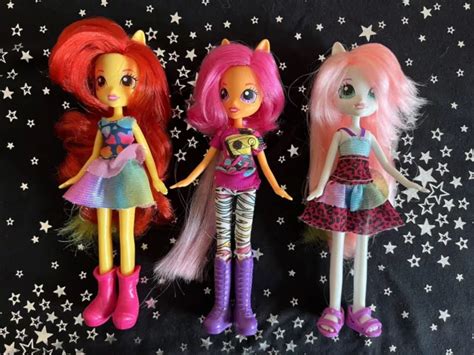 MY LITTLE PONY Equestria Girls Wild Rainbow The Cutie Mark Crusaders Dolls £30.00 - PicClick UK