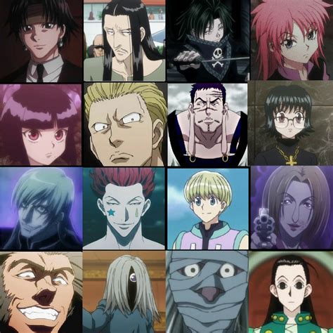 Phantom Troupe members! Vote out any 2 characters, last standing character wins! : HunterXHunter