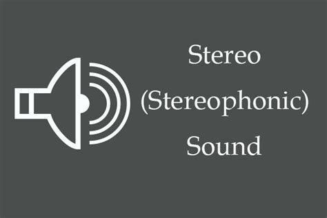 Stereo (Stereophonic) Sound | Best Home Stereo Systems - MiniTool