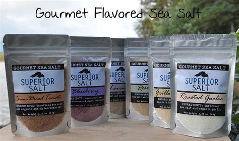 Superior Salt gourmet flavored sea salt | Flavors, Gourmet, Unrefined