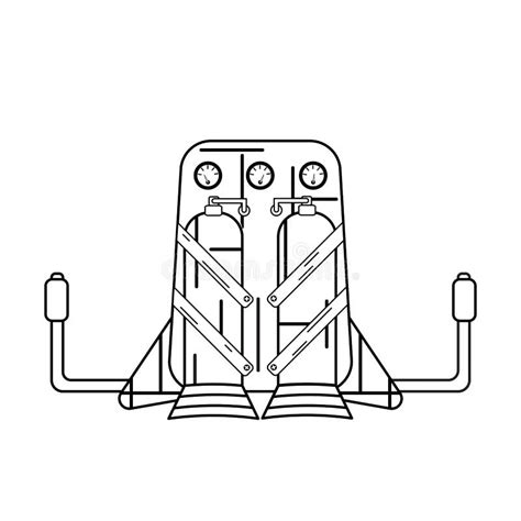 Jetpack Outline Stock Illustrations – 144 Jetpack Outline Stock ...