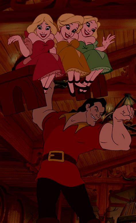 Gaston and the bimbettes in house of mouse tv show – Artofit