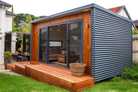 Inoutside Outdoor Rooms | Backyard office, Building a container home, Shed design