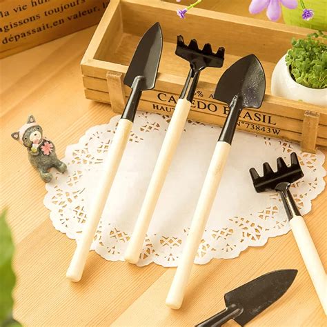 Aliexpress.com : Buy Cute Mini Garden Tools Set.Small Rake+Shovel+Spade ...