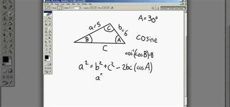 How to Use cosine and arc cosine functions in trigonometry « Math :: WonderHowTo