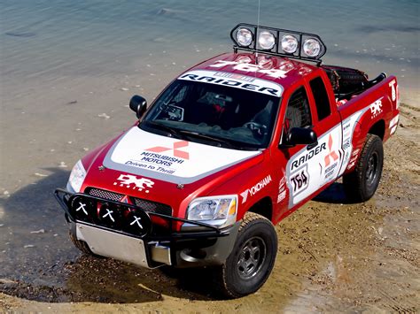 2006, Mitsubishi, Raider, Baja, Race, Racing, Truck, Pickup, Offroad Wallpapers HD / Desktop and ...