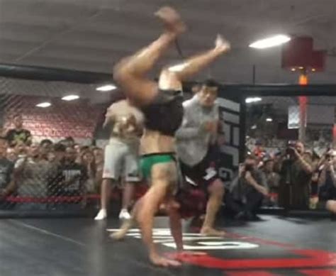 UFC champion Cris Cyborg training Capoeira at UFC open workout - MMA Underground