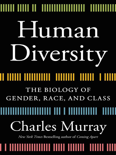 Charles Murray - Human Diversity Gender, Race, Class, and Genes | PDF | Socialization | Gender ...