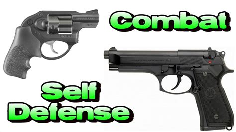 Combat Sidearms & Self Defense Handguns - What do u need? - YouTube