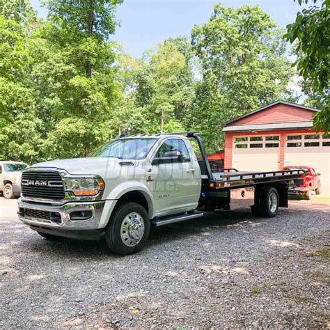 2021 Ram 5500 SLT 4x4 - Vulcan 10 Series Steel Rollback > Bressler's, Inc.