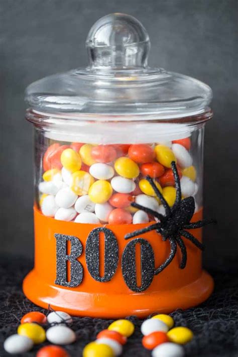 Halloween Candy Jars - TGIF - This Grandma is Fun