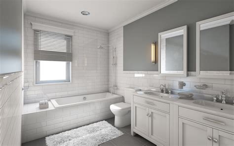 Bathroom Grey Color Schemes - black design