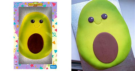 ASDA Is Selling A Vegan-Friendly Avocado-Shaped Chocolate Cake