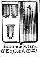 Hammerstein Family Crest, Coat of Arms and Name History