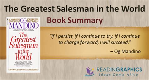 Book Summary - The Greatest Salesman in the World