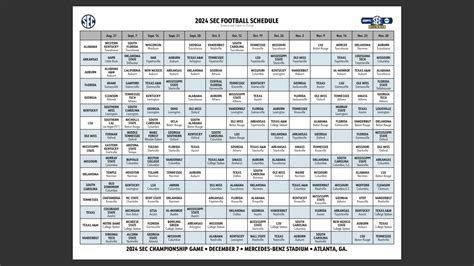 Complete 2024 Mississippi State Football Schedule Revealed - Sports ...