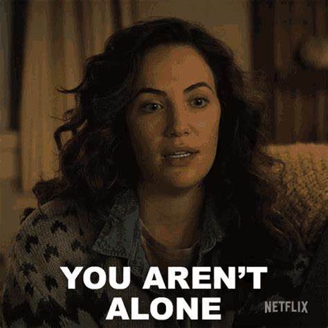 You Arent Alone Erin Greene GIF - You Arent Alone Erin Greene Kate Siegel - Discover & Share GIFs