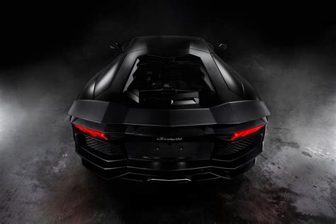 Black Lamborghini Aventador 8k Wallpaper,HD Cars Wallpapers,4k ...